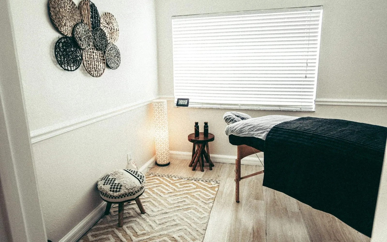 Cabine de massage chaleureuse